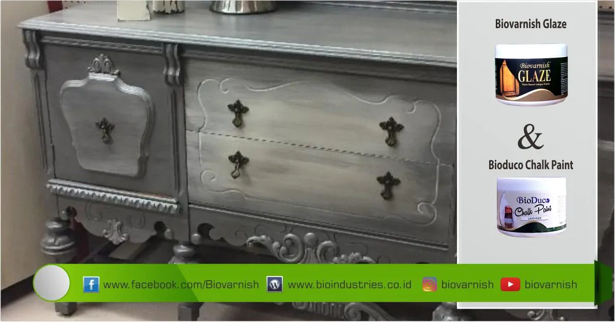 Tips Menciptakan Furniture Warna Antik Menggunakan Chalk Paint