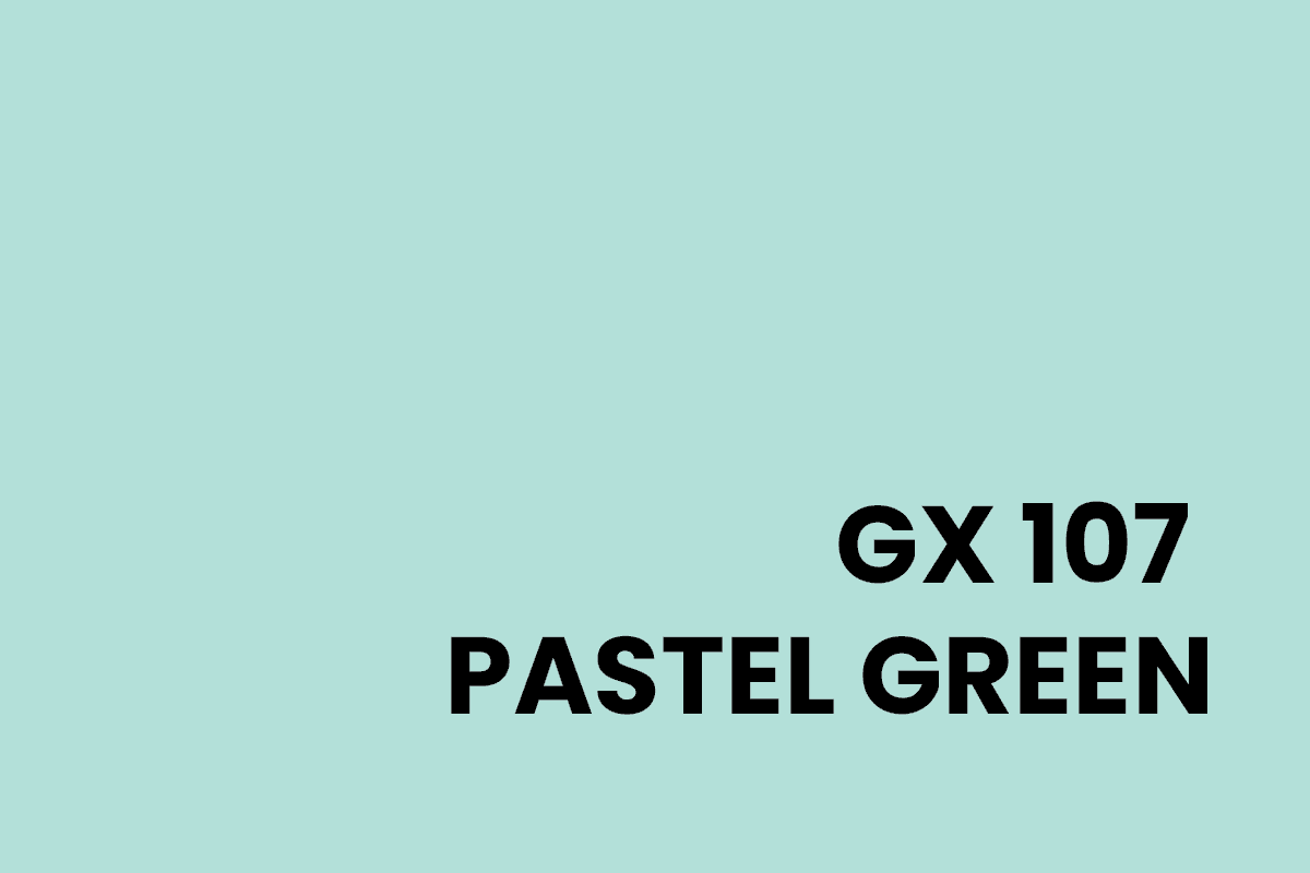 GX 107 - Pastel Green