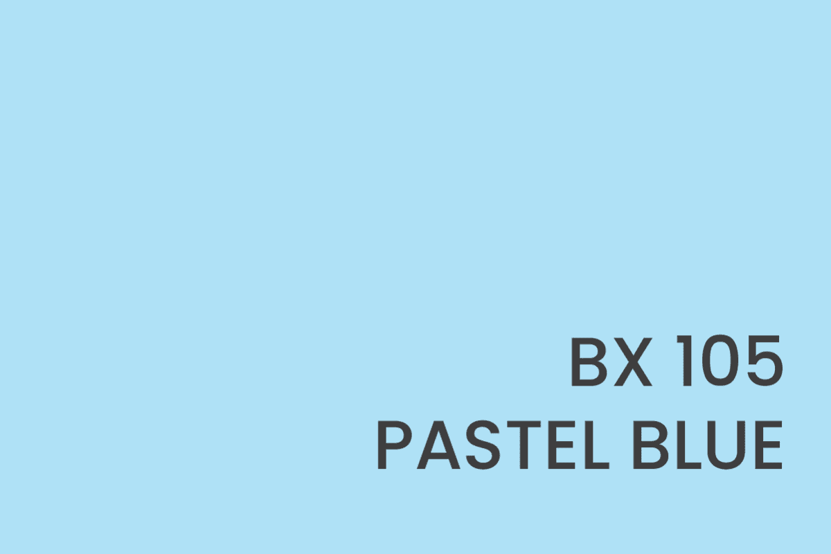 BX 105 - Pastel Blue